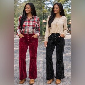 HALARA Black Boot Cut Pants